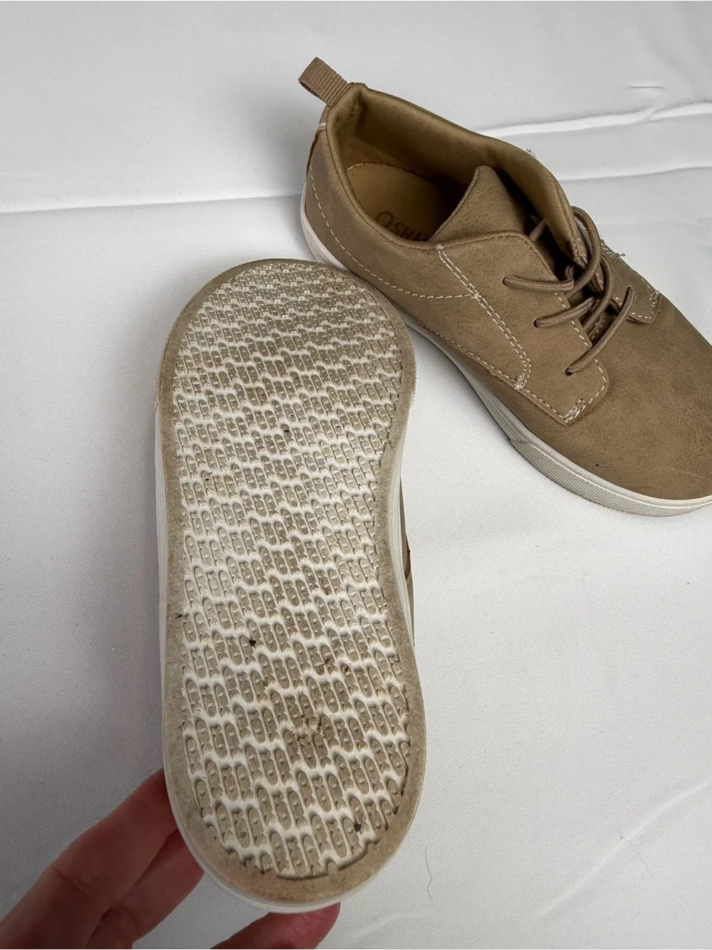 OshKosh B'gosh Kids' Tan Lace-Up Sneaker
